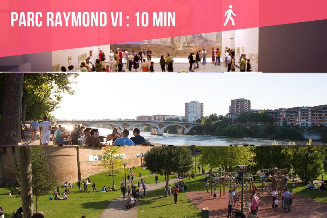 圖盧茲Expat Renting - Le Bistrot - St Cyprien - Parking公寓 外观 照片